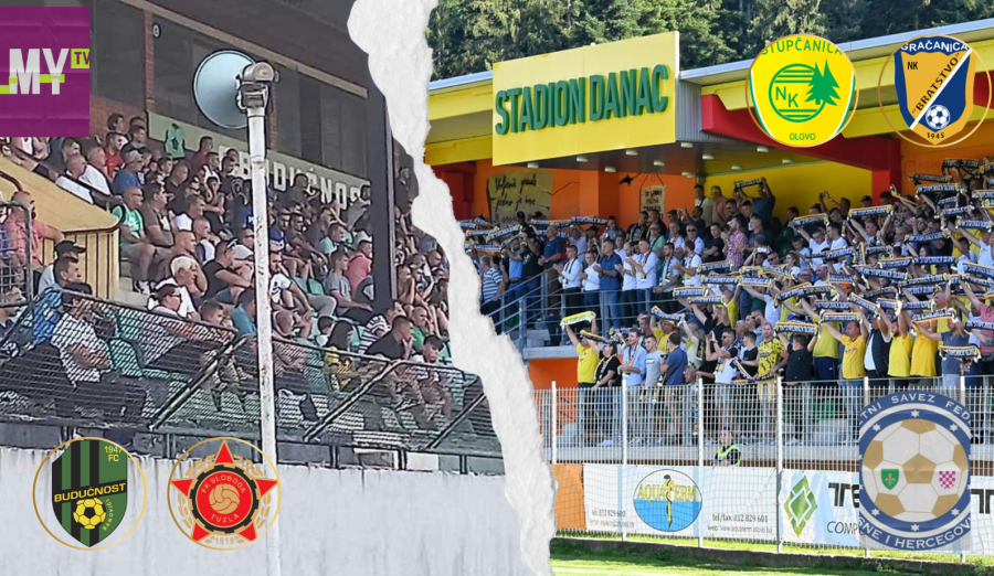 FK Budućnost - FK Sloboda i NK Stupčanica - NK Bratstvo u direktnom prenosu na MY TV