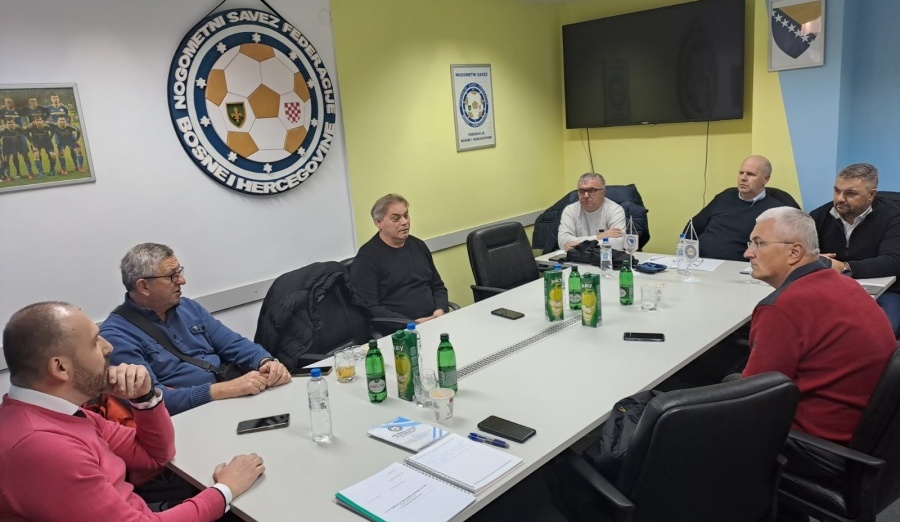 Održan sastanak takmičarskih organa Omladinske lige BiH sa Komisijom za omladinski nogomet NS FBiH