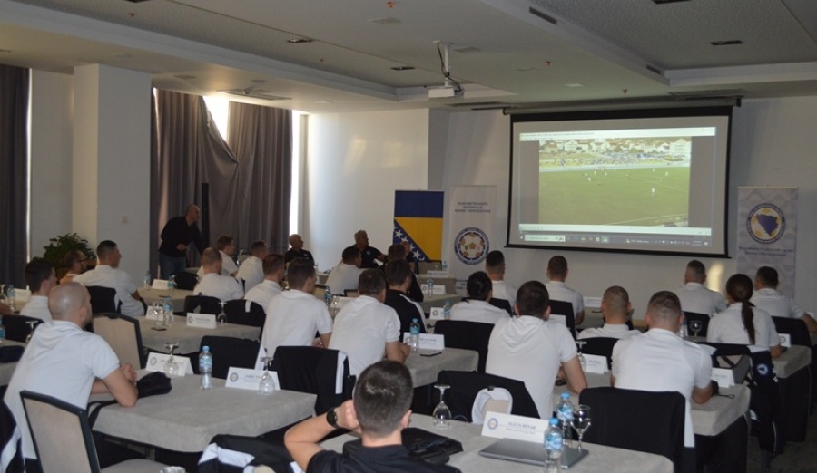 Seminar sudija, posmatrača suđenja i delegata Prve lige FBiH