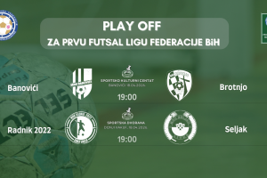 Službena lica 19. kola WWIN Prve lige Federacije BiH