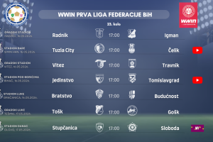 Službena lica 13. kola Prve ženske lige Federacije BiH